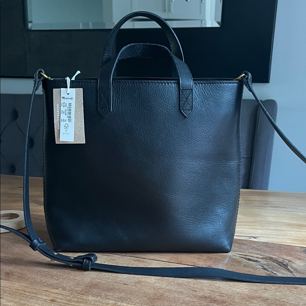 Madewell Black Leather Handbag